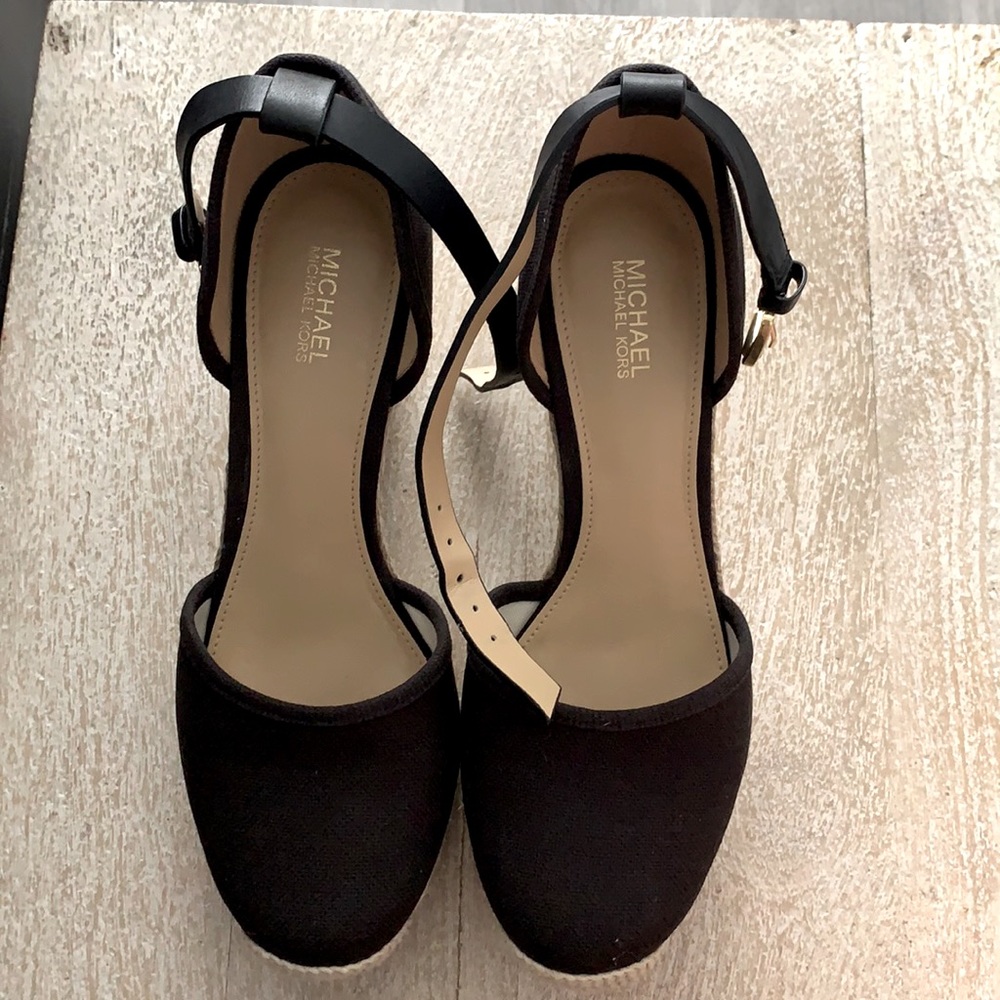 Micheal Kors espadrille wedges. New . Never used